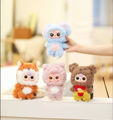 1172  - Baby Three V3 Set 6 bé - Baby Three V3 Animal Party Big Cute Plush Series Art Toy [CHÍNH HÃNG]
