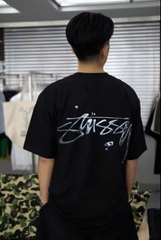 1212 - Áo Stussy Mercury - Đen Black - Code 1904983 [HÀNG CHÍNH HÃNG]
