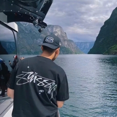 1212 - Áo Stussy Mercury - Đen Black - Code 1904983 [HÀNG CHÍNH HÃNG]