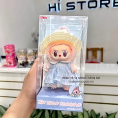 1122 -  Labubu Mokoko V3 - Váy Xanh - Size 18cm - The Monsters Catch Me If You Like Me (Mokoko Original) Close To Sweet Spring Flower Sweetheart - Gấu Bông Art Toy [CHÍNH HÃNG] POP MART