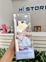 1122 -  Labubu Mokoko V3 - Váy Xanh - Size 18cm - The Monsters Catch Me If You Like Me (Mokoko Original) Close To Sweet Spring Flower Sweetheart - Gấu Bông Art Toy [CHÍNH HÃNG] POP MART