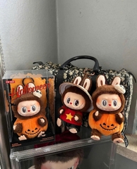 1200 - Labubu Halloween POPMART Labubu Bí Ngô The Monster Happy Halloween Party Series Sitting Pumpkin Vinyl Plus Pendent Size 15cm [HÀNG CHÍNH HÃNG]