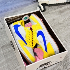 1223 -  Giày Nike Air Jordan 1 Retro x Travis Scott ‘Canary’ DZ4137-700 HÀNG CHÍNH HÃNG