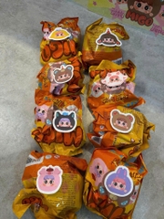 1226 - Migo Full Set 8 Box - The Baby Three Migo Animal Party Big Cute Plush Series Art Toy [CHÍNH HÃNG]