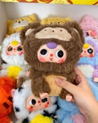 1131 - Baby Three 12 Con Giáp Baby Three Zodiac Lựa Mẫu Mắt Ngẫu Nhiên - Baby Three V3 Animal Party Big Cute Plush Series Art Toy [CHÍNH HÃNG]