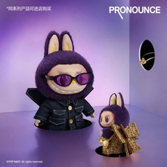 1133 - Labubu Pronounce Fancy WING OF FORTUNE - Labubu Tím V2 38cm Gấu Bông Art Toy POPMART - The Monster Vinyl Plush Doll Labubu x Pronounce - Code 6941848280091 [HÀNG CHÍNH HÃNG]