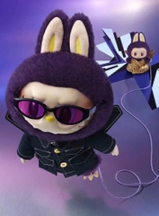 1133 - Labubu Pronounce Fancy WING OF FORTUNE - Labubu Tím V2 38cm Gấu Bông Art Toy POPMART - The Monster Vinyl Plush Doll Labubu x Pronounce - Code 6941848280091 [HÀNG CHÍNH HÃNG]