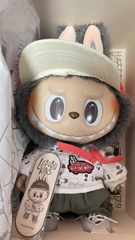 1135 - Labubu Vans Off The Walls 38cm - POPMART The Monster Vinyl Plush Doll Art Toy - Code 6941848280091 [HÀNG CHÍNH HÃNG]