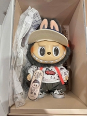1135 - Labubu Vans Off The Walls 38cm - POPMART The Monster Vinyl Plush Doll Art Toy - Code 6941848280091 [HÀNG CHÍNH HÃNG]