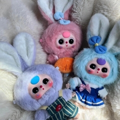 1136 - Baby Three Bunny Macaron Blindbox - Baby Three Bunny Macaron Series Animal Party Big Cute Plush Series Art Toy [CHÍNH HÃNG]