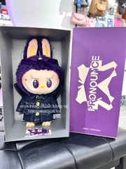 1133 - Labubu Pronounce Fancy WING OF FORTUNE - Labubu Tím V2 38cm Gấu Bông Art Toy POPMART - The Monster Vinyl Plush Doll Labubu x Pronounce - Code 6941848280091 [HÀNG CHÍNH HÃNG]