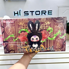 1138 - Baby three Lily Rabbit Town Plush Thỏ Thị Trấn Full Set 6 Bé - Baby Three Animal Party Big Cute Plush Series Art Toy [CHÍNH HÃNG]