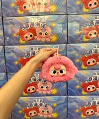 1152 - Baby three Ocean Baby Three Hải Sản / Sứa Biển Full set 8 Bé - Baby Three Animal Party Big Cute Plush Series Art Toy [CHÍNH HÃNG]