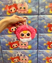 1152 - Baby three Ocean Baby Three Hải Sản / Sứa Biển Full set 8 Bé - Baby Three Animal Party Big Cute Plush Series Art Toy [CHÍNH HÃNG]