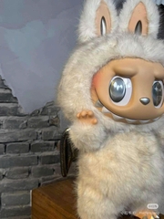 1142 - Labubu Zimomo Angle In Cloud Trắng ( Zimimi )  POP MART The Monsters ZIMOMO Angle In Cloud Vinyl Plush Doll Size 58cm - Gấu Bông Art Toy - Code 6941848280091 [HÀNG CHÍNH HÃNG]
