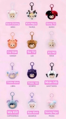 1140 - Hachipupu Zodiac 12 Cung Hoàng Đạo Full Set 12 Bé - POPMART HACIPUPU The Constellation Series Vinyl Plush Blind Box Art Toy [CHÍNH HÃNG]