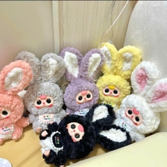 1138 - Baby three Lily Rabbit Town Plush Thỏ Thị Trấn Full Set 6 Bé - Baby Three Animal Party Big Cute Plush Series Art Toy [CHÍNH HÃNG]