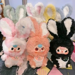 1138 - Baby three Lily Rabbit Town Plush Thỏ Thị Trấn Full Set 6 Bé - Baby Three Animal Party Big Cute Plush Series Art Toy [CHÍNH HÃNG]