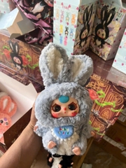 1139 - Baby three Lily Rabbit Town Plush Thỏ Thị Trấn Blindbox Hộp 1 Bé - Baby Three Animal Party Big Cute Plush Series Art Toy [CHÍNH HÃNG]
