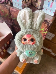 1139 - Baby three Lily Rabbit Town Plush Thỏ Thị Trấn Blindbox Hộp 1 Bé - Baby Three Animal Party Big Cute Plush Series Art Toy [CHÍNH HÃNG]