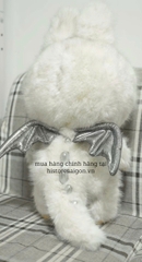 1142 - Labubu Zimomo Angle In Cloud Trắng ( Zimimi )  POP MART The Monsters ZIMOMO Angle In Cloud Vinyl Plush Doll Size 58cm - Gấu Bông Art Toy - Code 6941848280091 [HÀNG CHÍNH HÃNG]