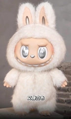 1142 - Labubu Zimomo Angle In Cloud Trắng ( Zimimi )  POP MART The Monsters ZIMOMO Angle In Cloud Vinyl Plush Doll Size 58cm - Gấu Bông Art Toy - Code 6941848280091 [HÀNG CHÍNH HÃNG]