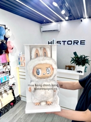 1142 - Labubu Zimomo Angle In Cloud Trắng ( Zimimi )  POP MART The Monsters ZIMOMO Angle In Cloud Vinyl Plush Doll Size 58cm - Gấu Bông Art Toy - Code 6941848280091 [HÀNG CHÍNH HÃNG]