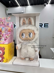 1142 - Labubu Zimomo Angle In Cloud Trắng ( Zimimi )  POP MART The Monsters ZIMOMO Angle In Cloud Vinyl Plush Doll Size 58cm - Gấu Bông Art Toy - Code 6941848280091 [HÀNG CHÍNH HÃNG]