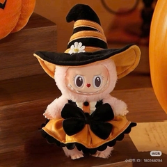 1145 - Labubu Mokoko V4 Halloween Bí Ngô Pumpkin Size 18cm - Mokoko Original - [HÀNG CHÍNH HÃNG] POP MART