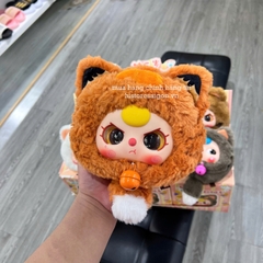 1153 - Baby three Lucky Cat Mèo Thần Tài Mèo May Mắn Blindbox - Baby Three Animal Party Big Cute Plush Series Art Toy [CHÍNH HÃNG]