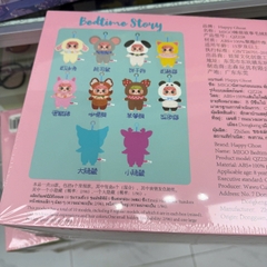 1168 - Baby three Migo Bed Time Full Set 6 Bé - Baby Three Animal Party Big Cute Plush Series Art Toy [CHÍNH HÃNG]