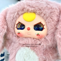 1167 - Baby Three 1000% Bé Thỏ Hồng Mắt Ngẫu Nhiên ( Nước / Dora )- Siêu Lớn - Baby Three Animal Party Big Cute Plush Series Art Toy [CHÍNH HÃNG]