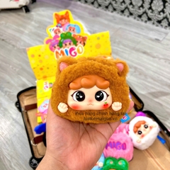 1184 - Baby Three Migo Travel Blindbox - Hộp 1 Bé - Có Mùi Thơm và Khóa Kéo - Baby Three Animal Party Big Cute Plush Series Art Toy [CHÍNH HÃNG]