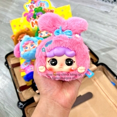 1184 - Baby Three Migo Travel Blindbox - Hộp 1 Bé - Có Mùi Thơm và Khóa Kéo - Baby Three Animal Party Big Cute Plush Series Art Toy [CHÍNH HÃNG]