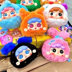 1183 - Baby Three Migo Travel Set 8 Bé - Có Mùi Thơm và Khóa Kéo - Baby Three Animal Party Big Cute Plush Series Art Toy [CHÍNH HÃNG]