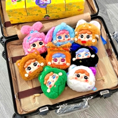 1183 - Baby Three Migo Travel Set 8 Bé - Có Mùi Thơm và Khóa Kéo - Baby Three Animal Party Big Cute Plush Series Art Toy [CHÍNH HÃNG]