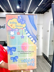 1185 - Balo BB3 Thỏ Balo Baby Three Thỏ Balo Thỏ BB3 - Baby Three Rabbit Plush School Bag Art Toy [HÀNG CHÍNH HÃNG]
