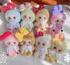 1250 - Baby Three Liila Lucky Cat V3 - Plush Series Art Toy - Set 8 Bé Ngẫu Nhiên - Bé Siêu Thơm Ngọt Ngào [CHÍNH HÃNG]