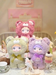 1232  - Nommi 400  - 1 Blind Box Ngẫu Nhiên - Baby Three Nommi Good Night Bear 400% Plush Series Art Toy [CHÍNH HÃNG]