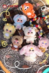 1231  - Baby Three V3 Mini - Lẻ 1 blindbox ngẫu nhiên - Baby Three De Lovely Plush Art Toy [CHÍNH HÃNG]
