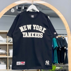 1244 - Áo New Era NY New York Yankess Baseball Đen [HÀNG CHÍNH HÃNG]