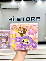 1249 - Baby three Big Head Bé Đầu To - Lẻ 1 Blind Box - Baby Three Animal Party Big Cute Plush Series Art Toy [CHÍNH HÃNG]