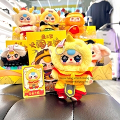 1262 - Baby Three BB3 Tây Du Ký Lựa Mẫu (Mắt Ngẫu Nhiên) - Baby Three Havoc In Heaven Plush Có Móc Khóa Và Mùi Thơm [CHÍNH HÃNG]