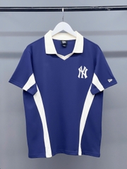 1273 - Áo Polo New Era NY 1903 Xanh Thủy Thủ Sọc Trắng [HÀNG CHÍNH HÃNG]