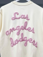 1274 - Áo New Era LA Art Writer Los Angles Dodgers Trắng Kem Ivory [HÀNG CHÍNH HÃNG]