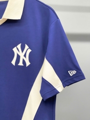 1273 - Áo Polo New Era NY 1903 Xanh Thủy Thủ Sọc Trắng [HÀNG CHÍNH HÃNG]