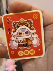 1280 - Baby Three Tết Mini Set 8 Bé - Baby Three Lunar New Years Plush Art Toy [CHÍNH HÃNG]