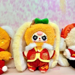 1280 - Baby Three Tết Mini Set 8 Bé - Baby Three Lunar New Years Plush Art Toy [CHÍNH HÃNG]