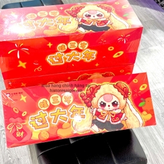 1280 - Baby Three Tết Mini Set 8 Bé - Baby Three Lunar New Years Plush Art Toy [CHÍNH HÃNG]