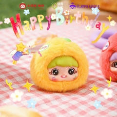 1313 - Baby Three YAYA V2 YAYA Trái Cây Blindbox Ngẫu Nhiên - Baby Three Happy Ghost Fun Fruit Plush Pendant [CHÍNH HÃNG]